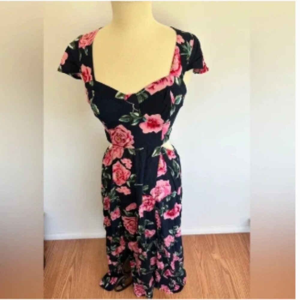 Floral maxi dress